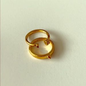 Henri Bendel Gold Midi Ring Set